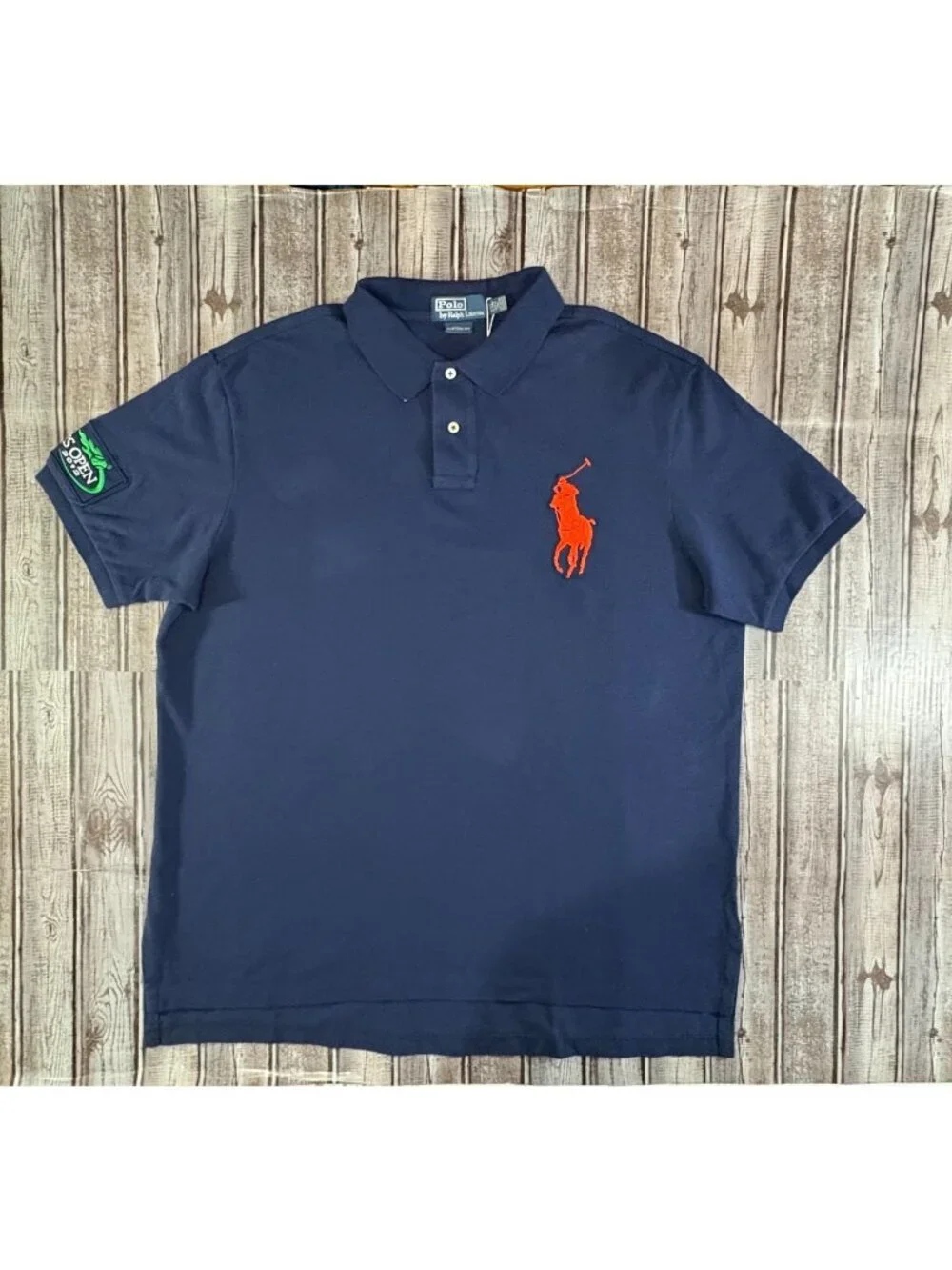Polo Ralph Lauren US OPEN 2012 Big Pony Polo Shirt size 2XL color navy NWT
